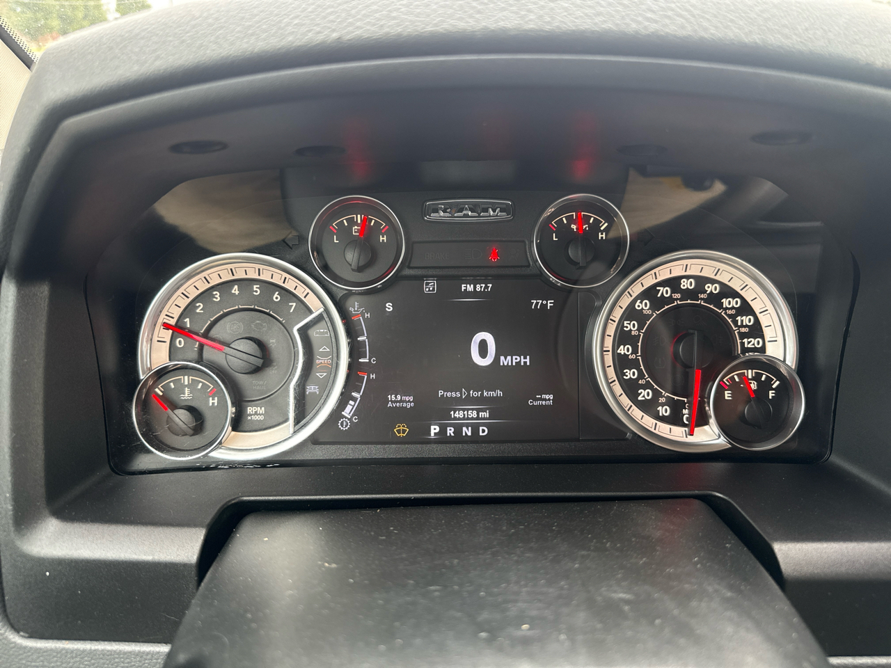 RAM 1500 SLT Crew Cab 4WD SWB 2018