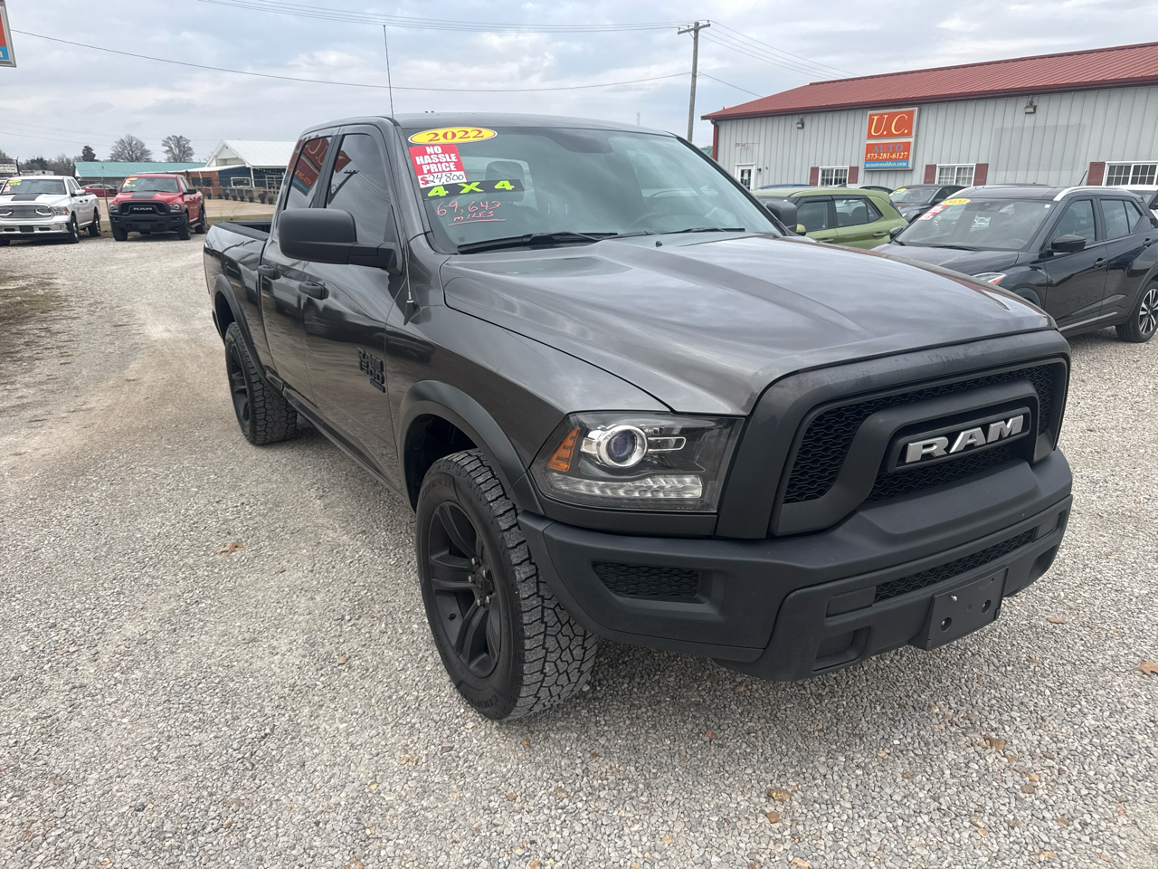 2022 RAM 1500 Warlock Quad Cab 4WD SWB