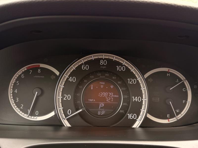 Honda Accord EX-L Sedan CVT 2015