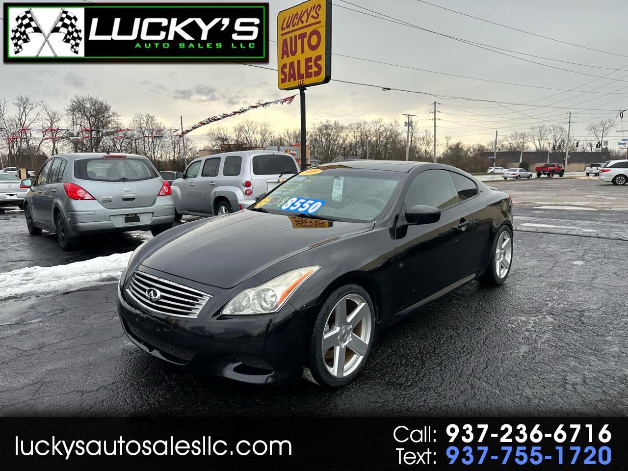 2009 Infiniti G Coupe G37