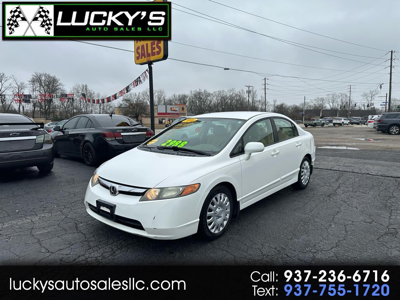 Honda Civic LX Sedan AT 2008