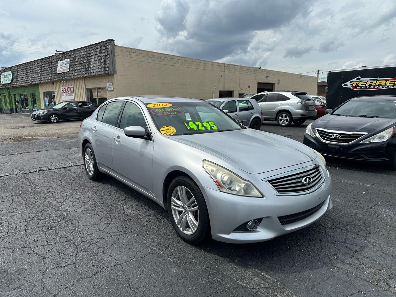 Infiniti G Sedan 37x AWD 2012