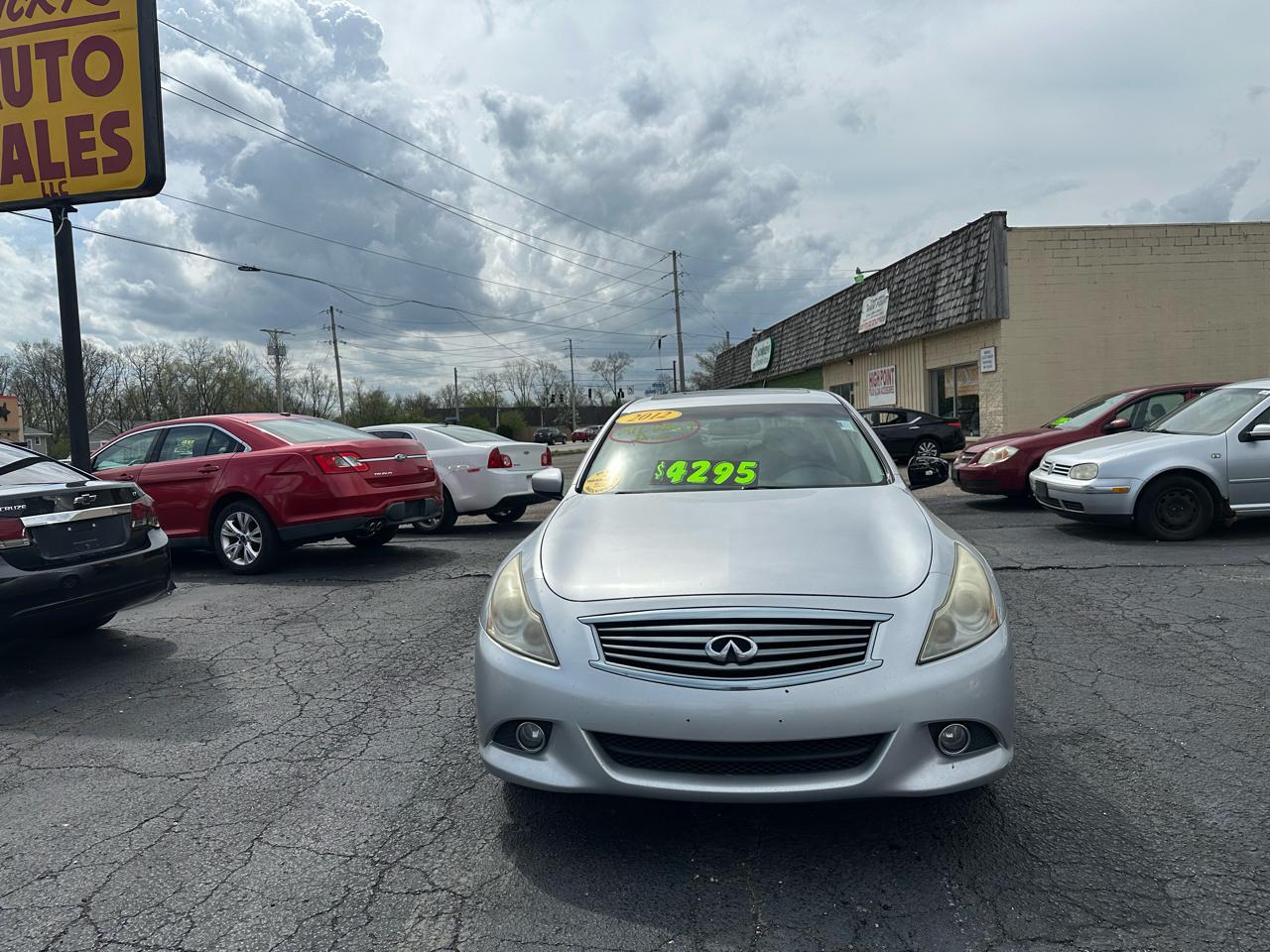 Infiniti G Sedan 37x AWD 2012