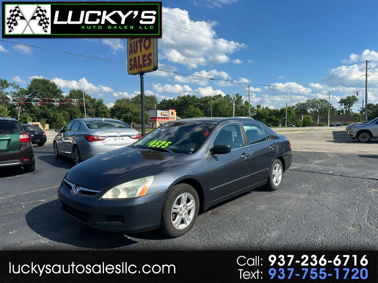 2007 Honda Accord LX SE Sedan