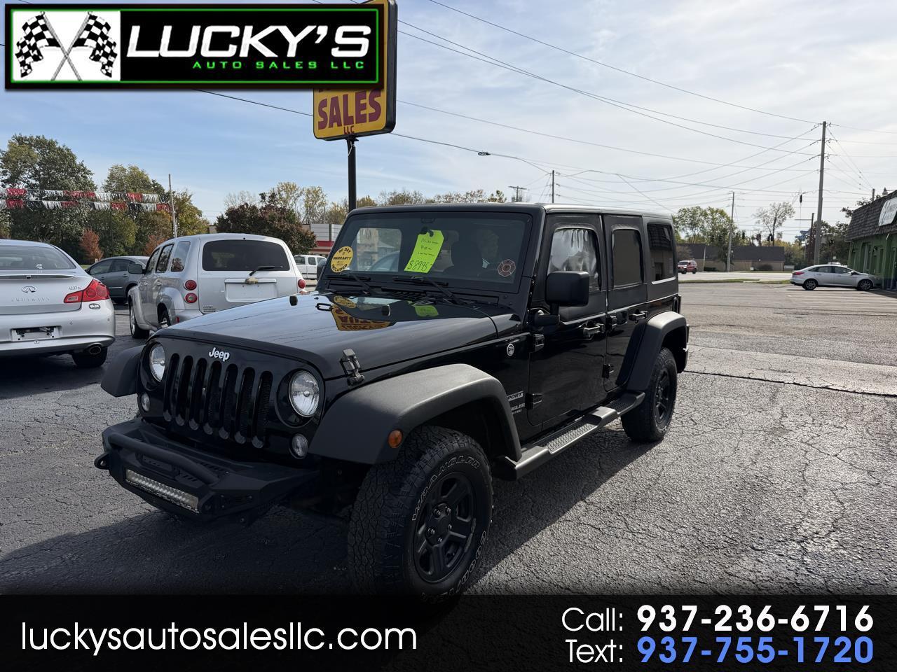 Jeep Wrangler Unlimited Sport 4WD 2016