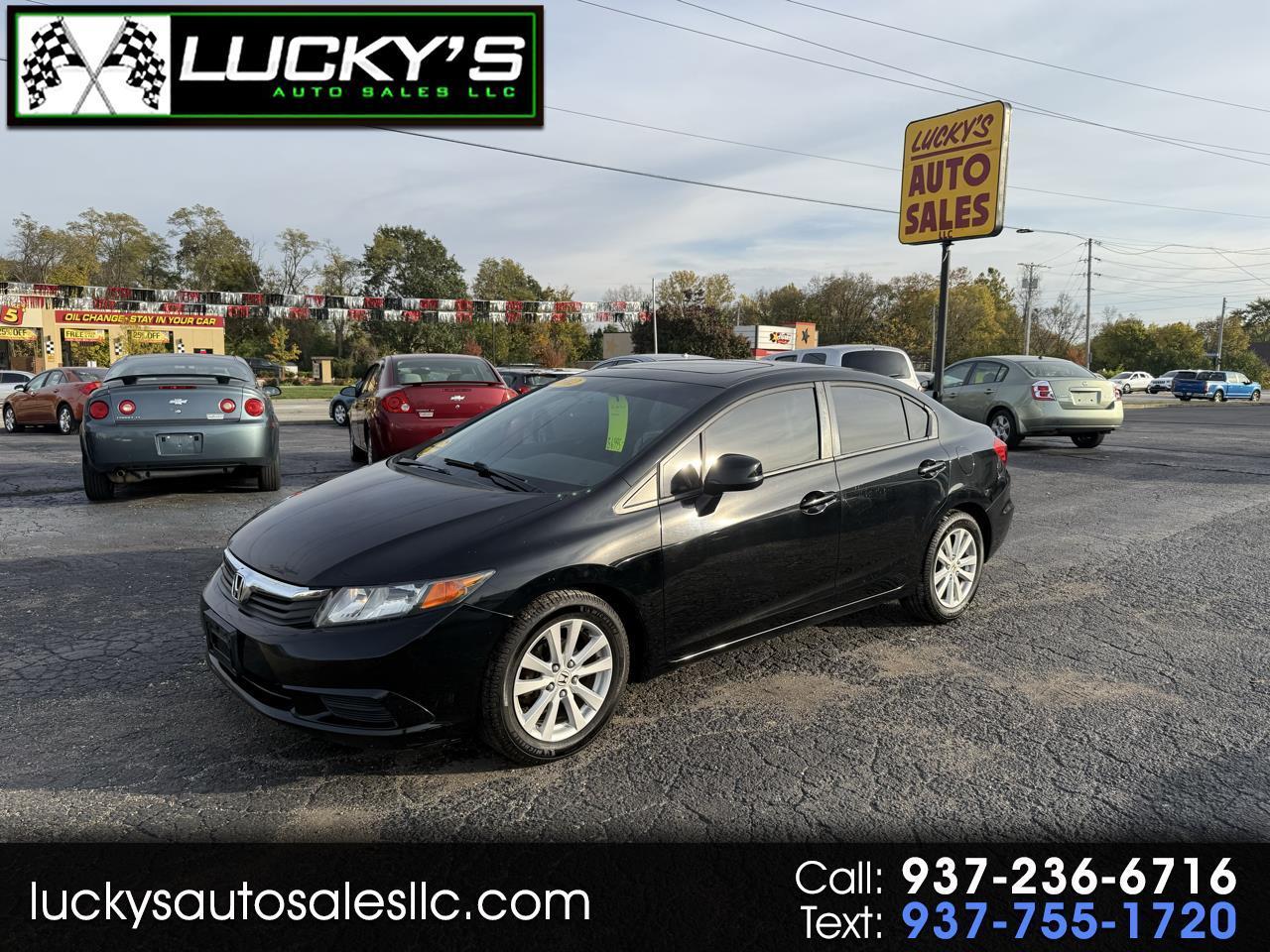 Honda Civic 4dr Sdn EX Auto 2012