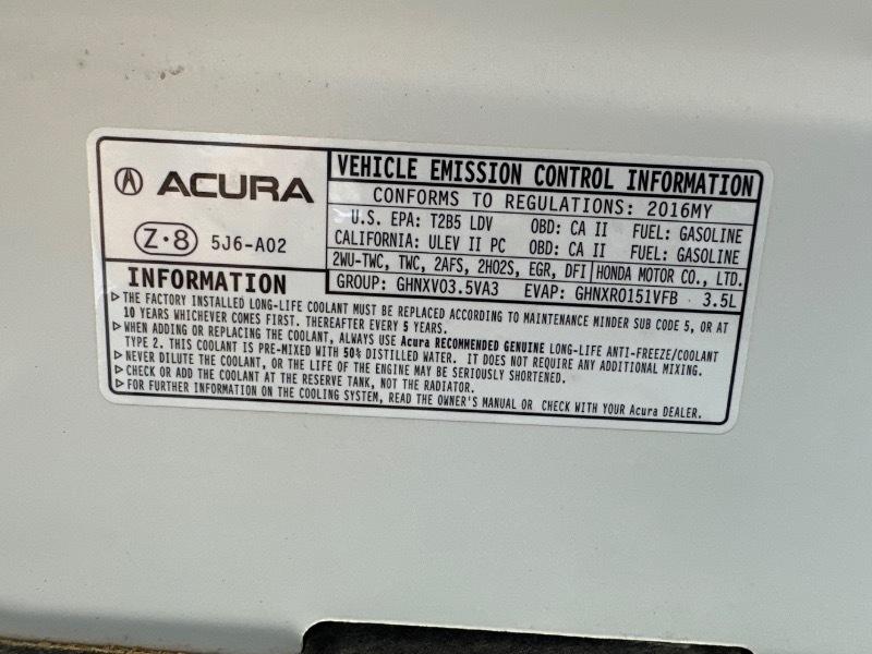 Acura MDX 9-Spd AT w/Tech Package 2016