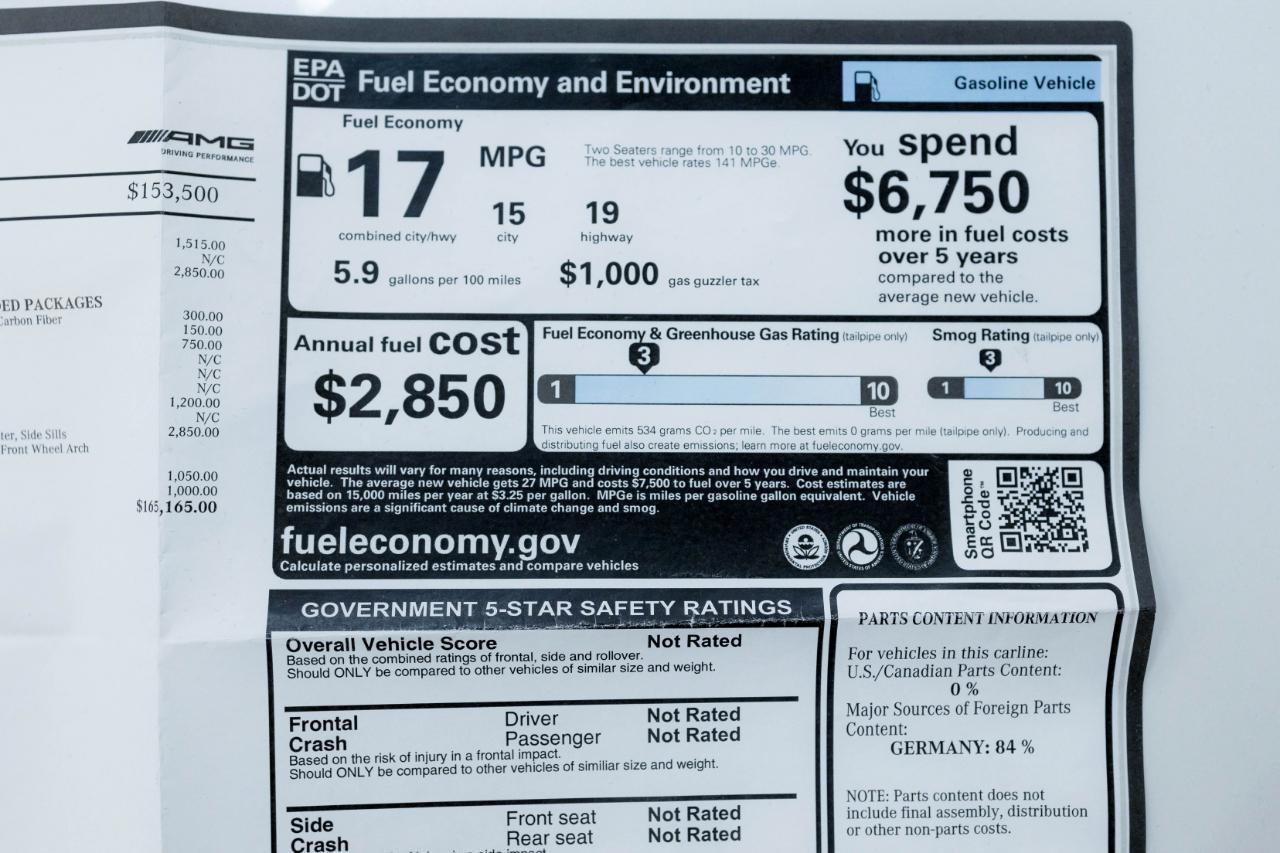 Mercedes-Benz AMG GT C Coupe 2021