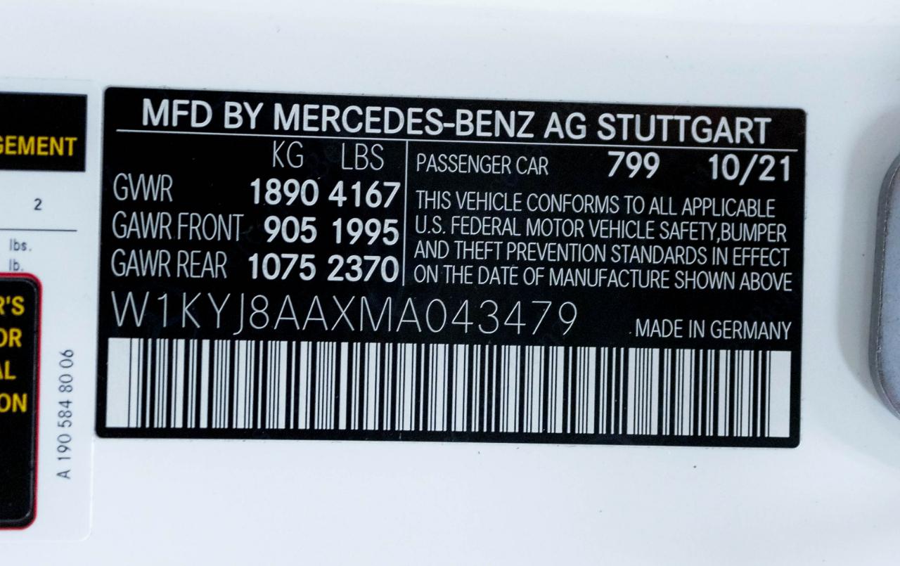 Mercedes-Benz AMG GT C Coupe 2021