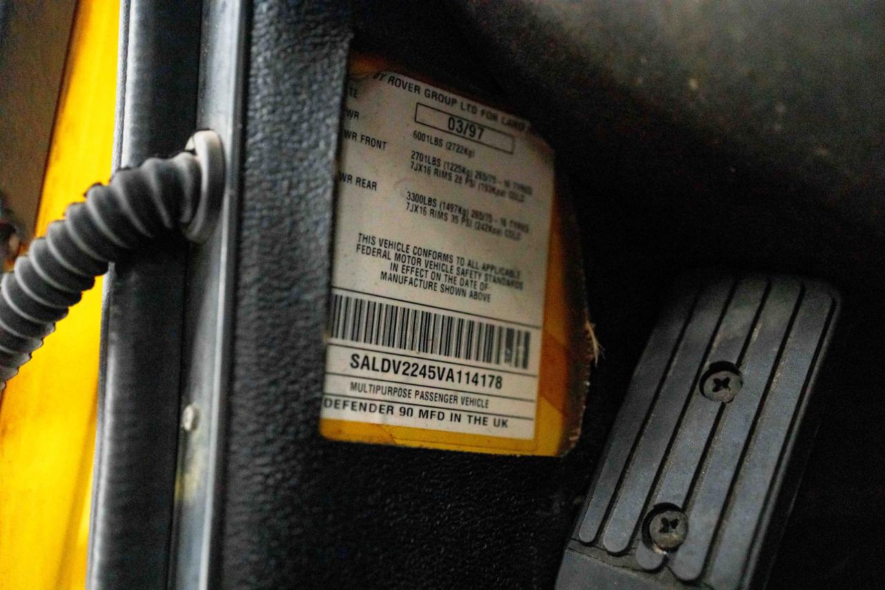 Land Rover Defender 90 Soft Top 1997