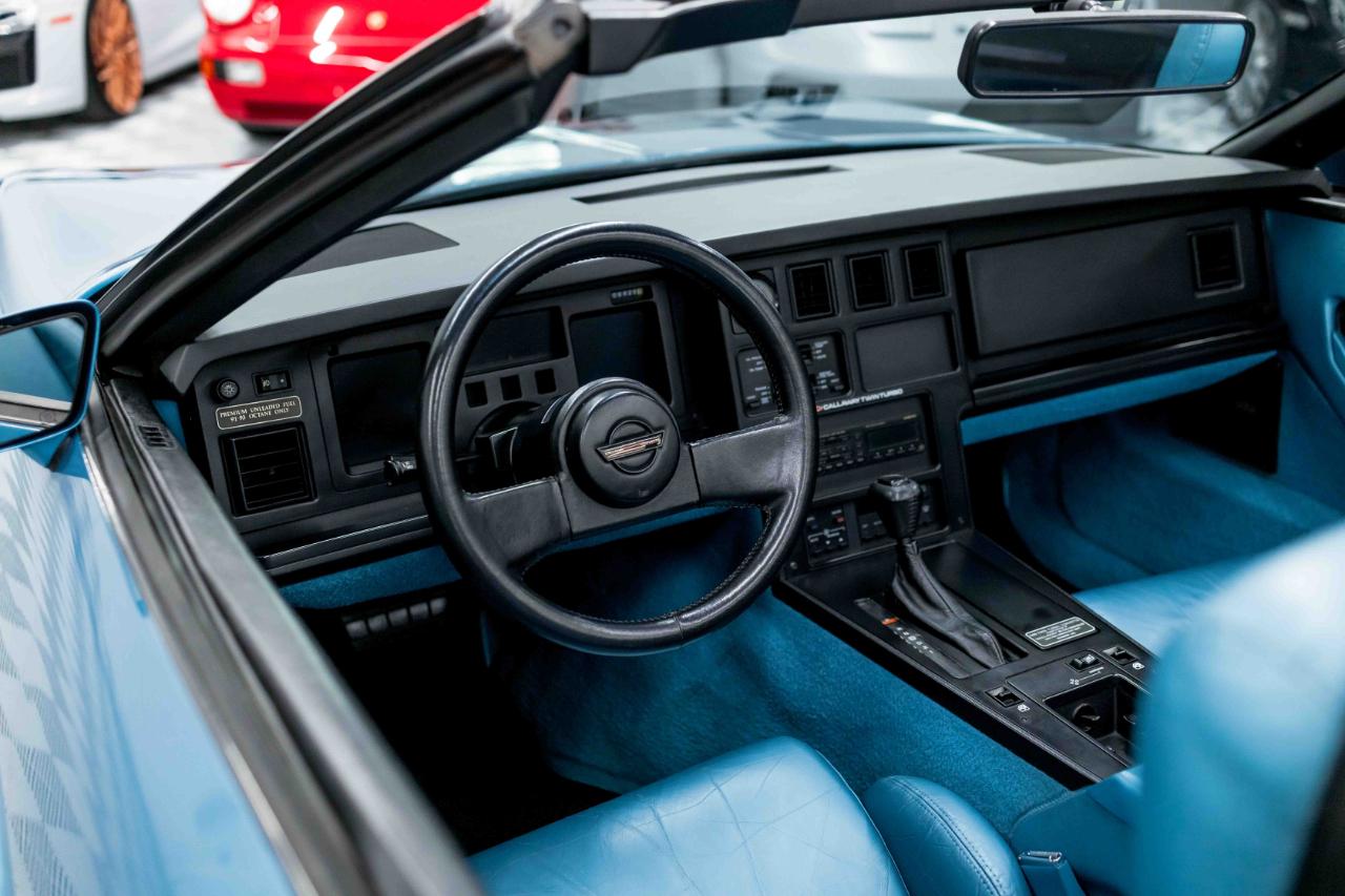 Chevrolet Corvette Callaway Convertible 1989