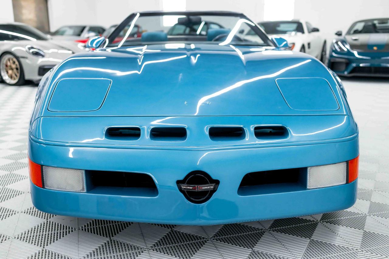Chevrolet Corvette Callaway Convertible 1989