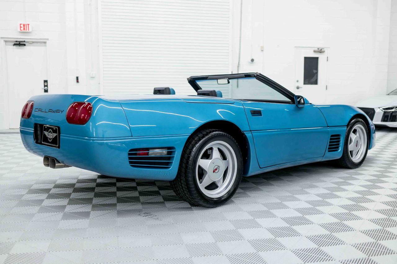 Chevrolet Corvette Callaway Convertible 1989