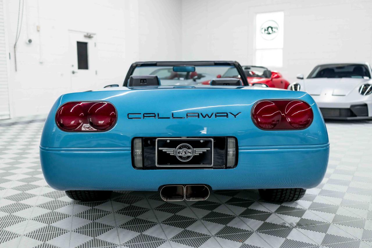 Chevrolet Corvette Callaway Convertible 1989
