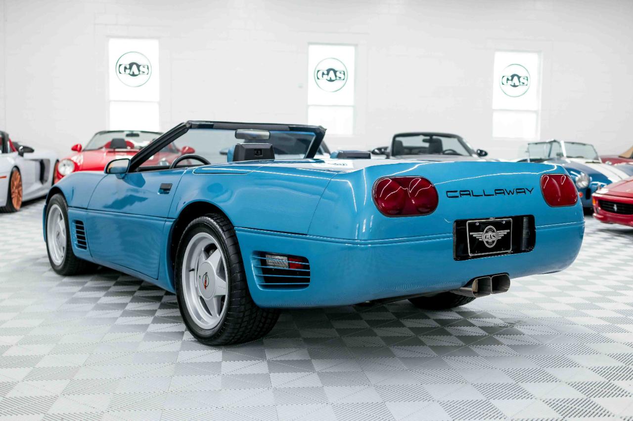 Chevrolet Corvette Callaway Convertible 1989