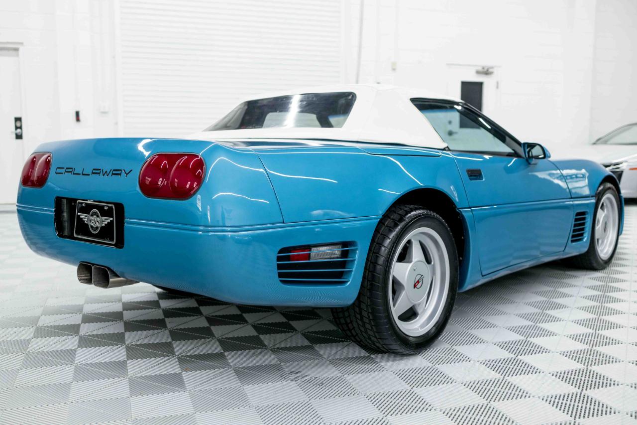 Chevrolet Corvette Callaway Convertible 1989