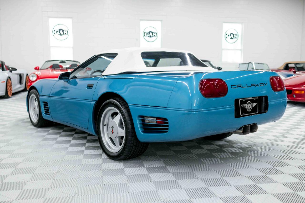 Chevrolet Corvette Callaway Convertible 1989