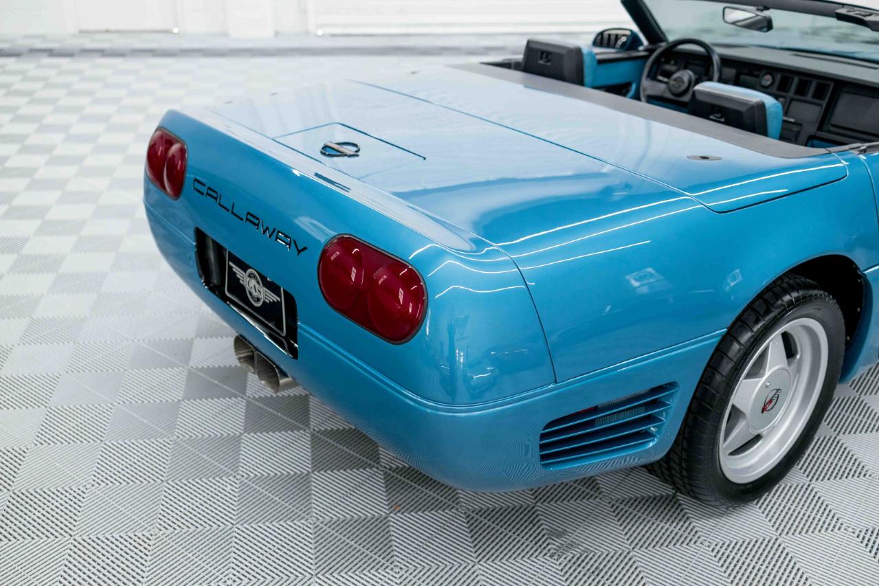 Chevrolet Corvette Callaway Convertible 1989