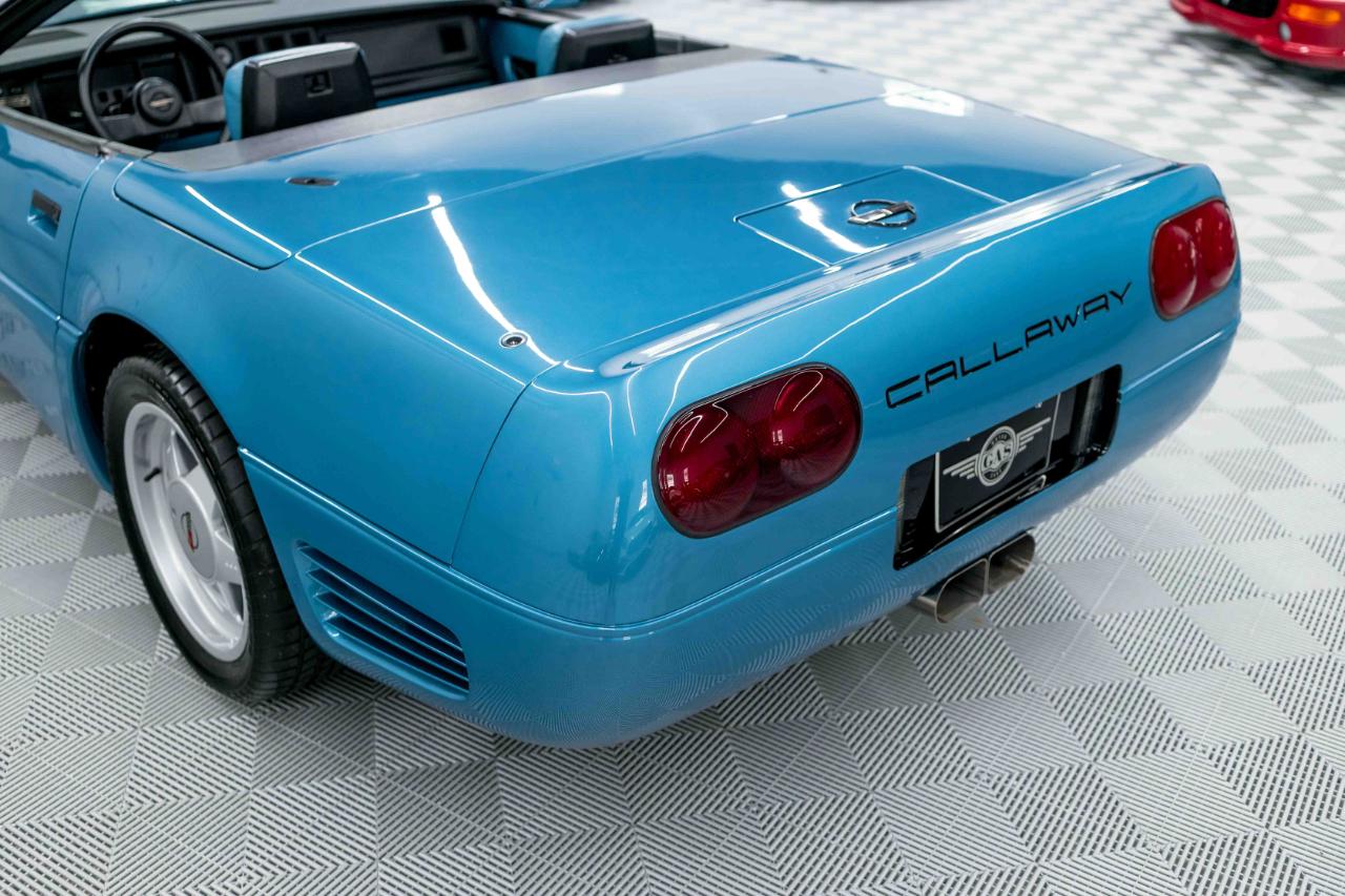 Chevrolet Corvette Callaway Convertible 1989
