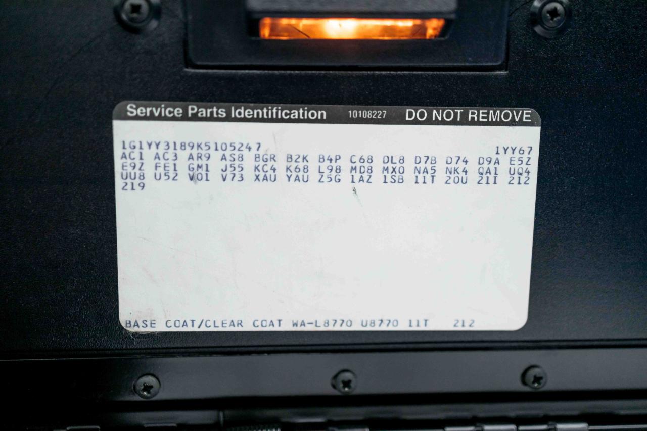 Chevrolet Corvette Callaway Convertible 1989