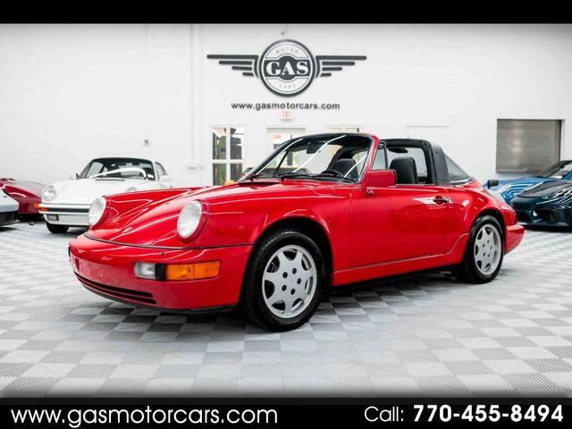 Red 1990 Porsche 911 Carrera 2 Coupe RWD Coupe 5-Speed Automatic