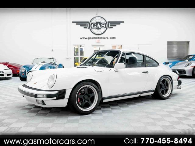 White 1987 Porsche 911 Coupe Rear-Wheel Drive 5-Speed Manual