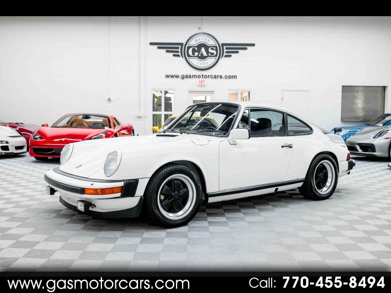 White 1982 Porsche 911 Coupe Rear-Wheel Drive 5-Speed Manual