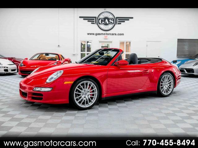 Red 2007 Porsche 911 Convertible All-Wheel Drive Automatic