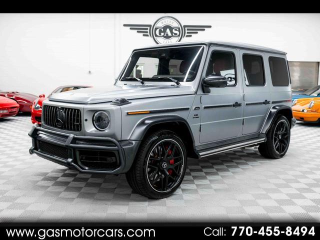 Silver 2021 Mercedes-Benz G-Class SUV / Crossover All-Wheel Drive 9-Speed Automatic