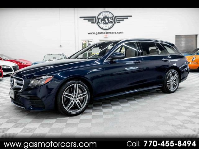 Lunar Blue Metallic 2019 Mercedes-Benz E-Class Wagon All-Wheel Drive Automatic