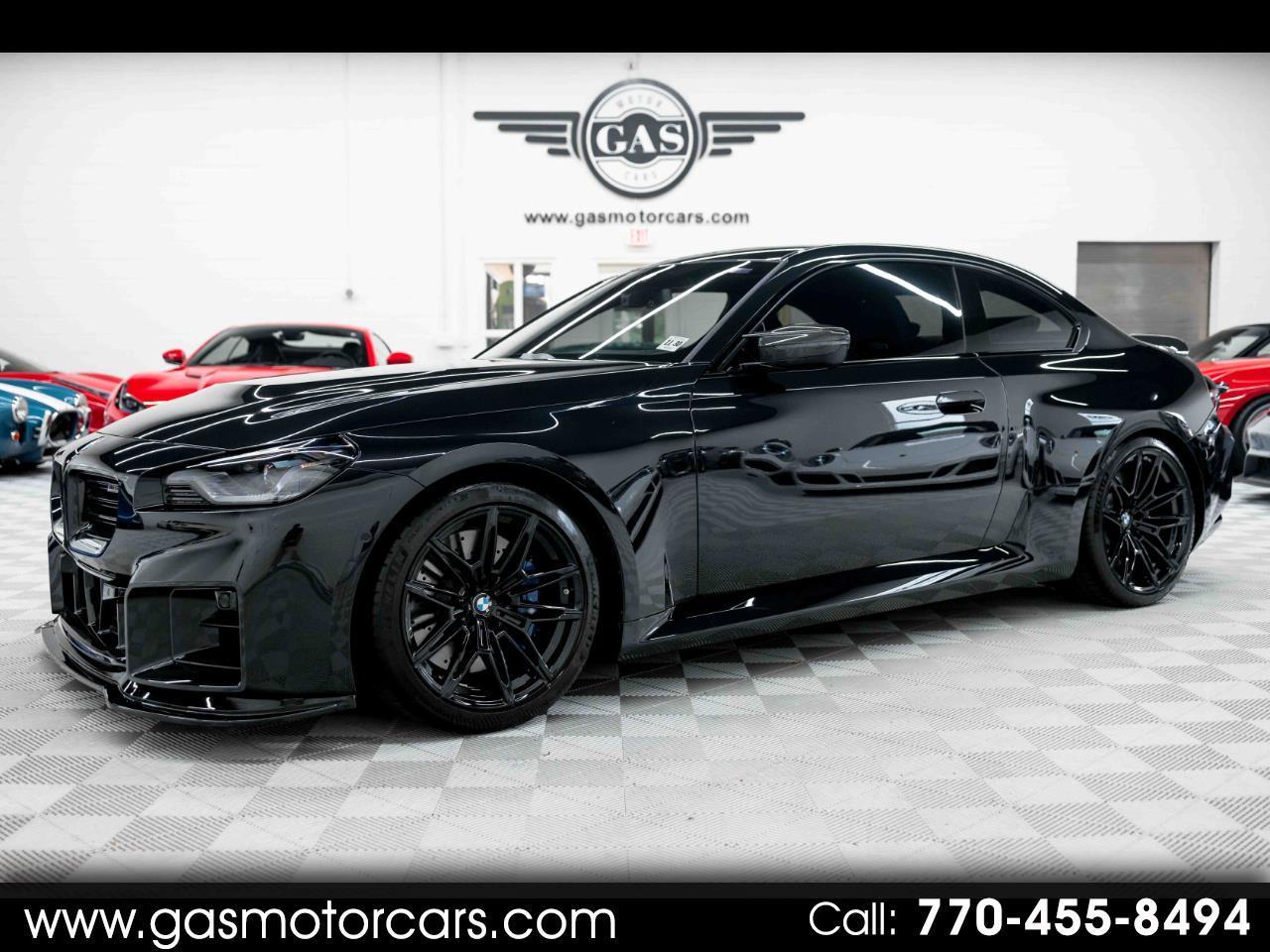 Black 2025 BMW M2 Coupe Rear-Wheel Drive Manual