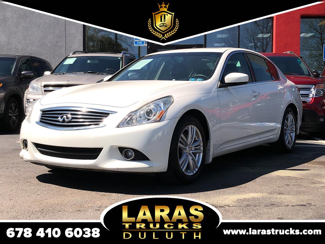 Used 2012 Infiniti G25 Sedan 4dr x AWD for Sale in Duluth GA 30096 Lara