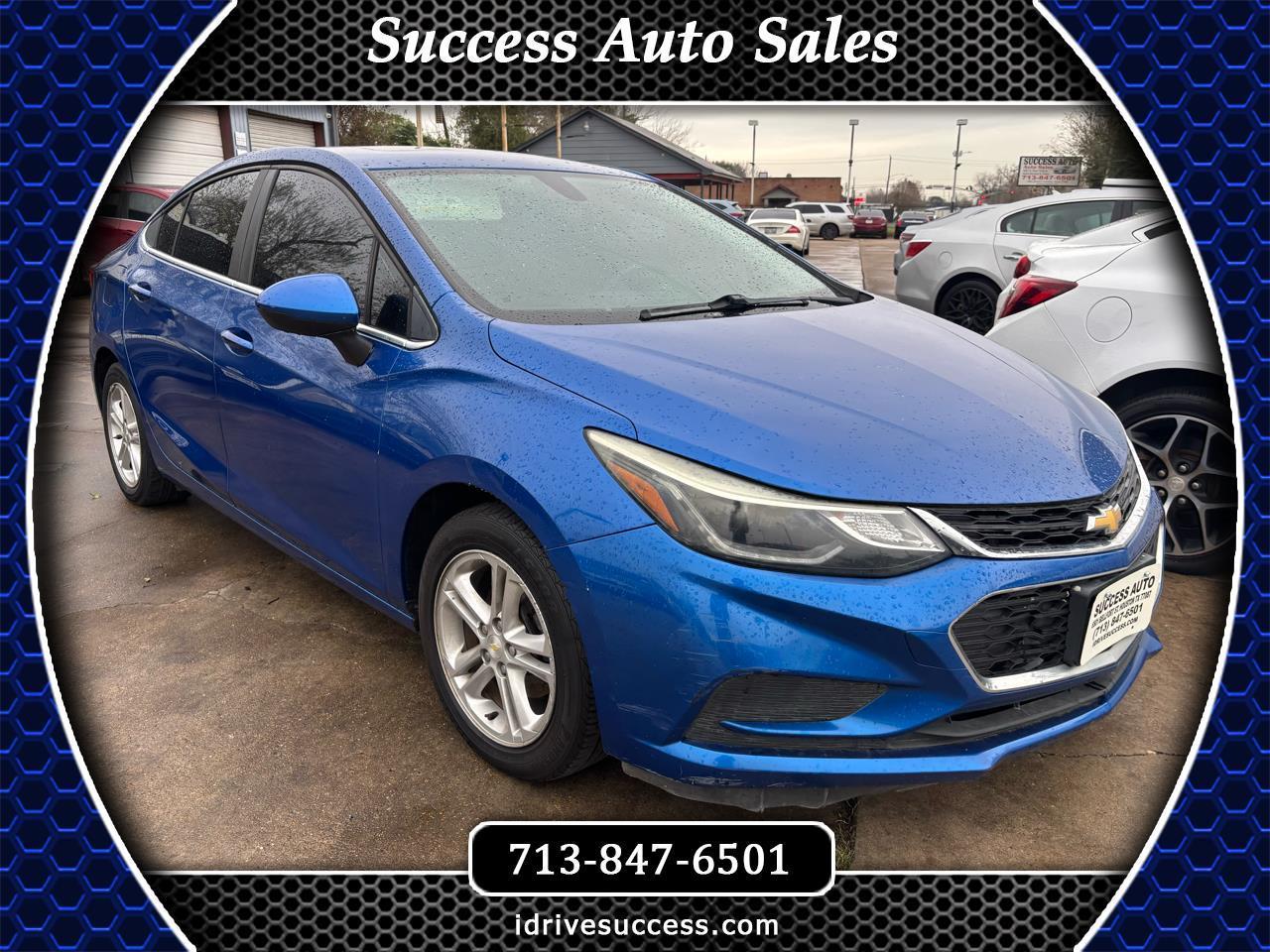 2018 Chevrolet Cruze 4dr Sdn 1.4L LT w/1SD