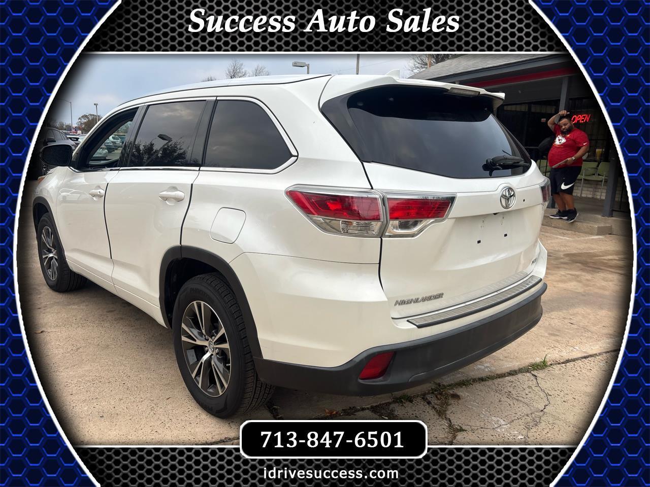 2016 Toyota Highlander FWD 4dr V6 XLE (Natl)