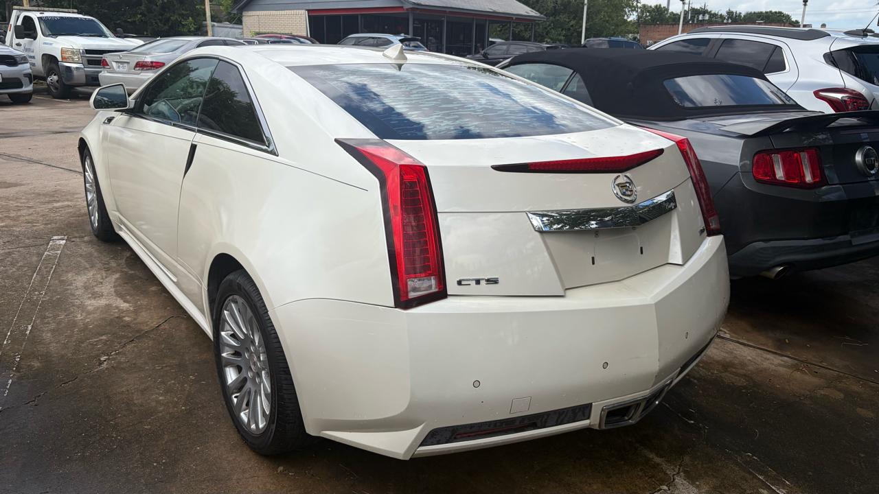 Cadillac CTS 2dr Cpe RWD 2012