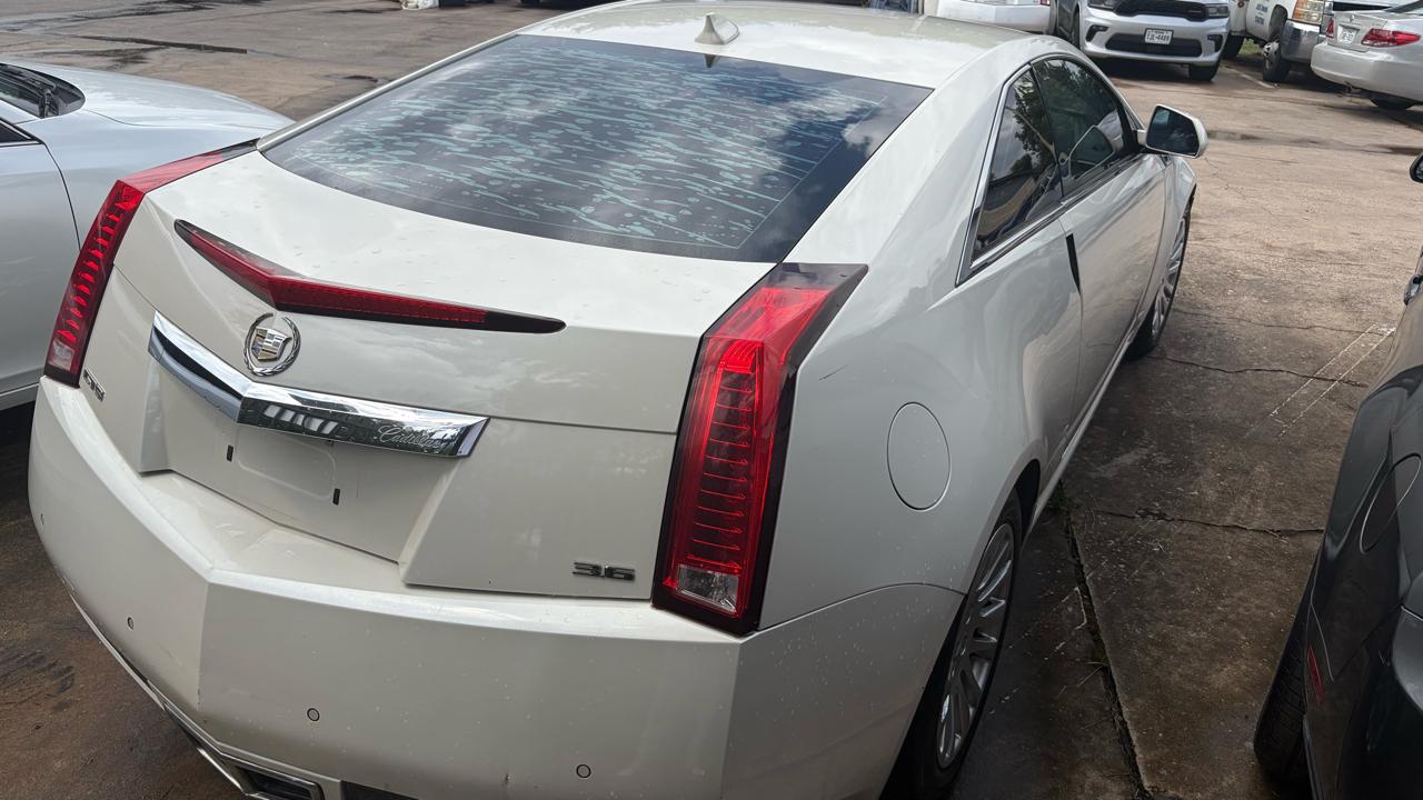 Cadillac CTS 2dr Cpe RWD 2012