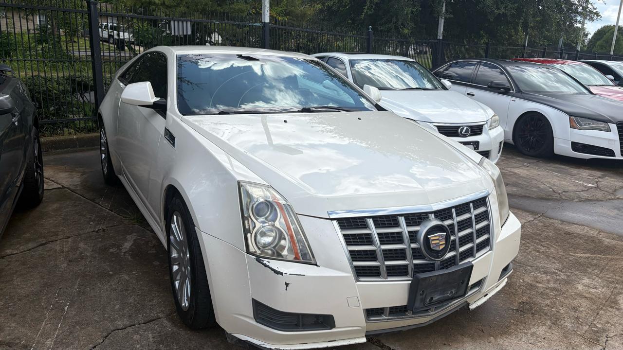 Cadillac CTS 2dr Cpe RWD 2012