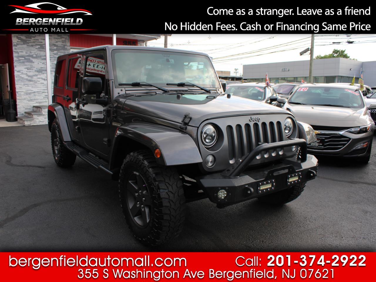 Jeep Wrangler Unlimited 4WD 4dr Freedom *Ltd Avail* 2016