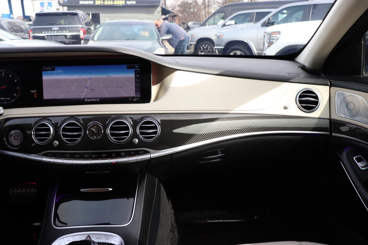 Mercedes-Benz S-Class AMG S 63 4MATIC+ Sedan 2019