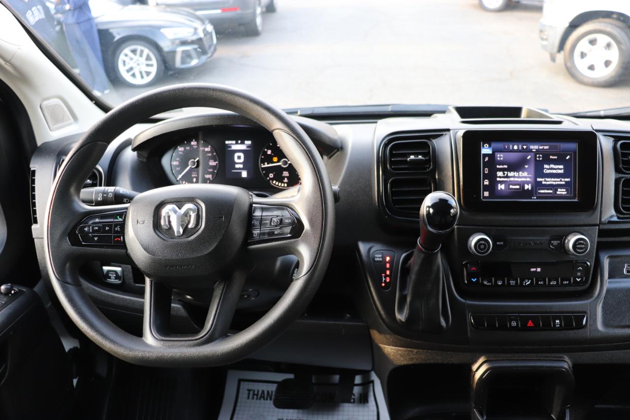 RAM ProMaster Cargo Van Tradesman 2500 High Roof 159" WB w/Pass Seat 2025