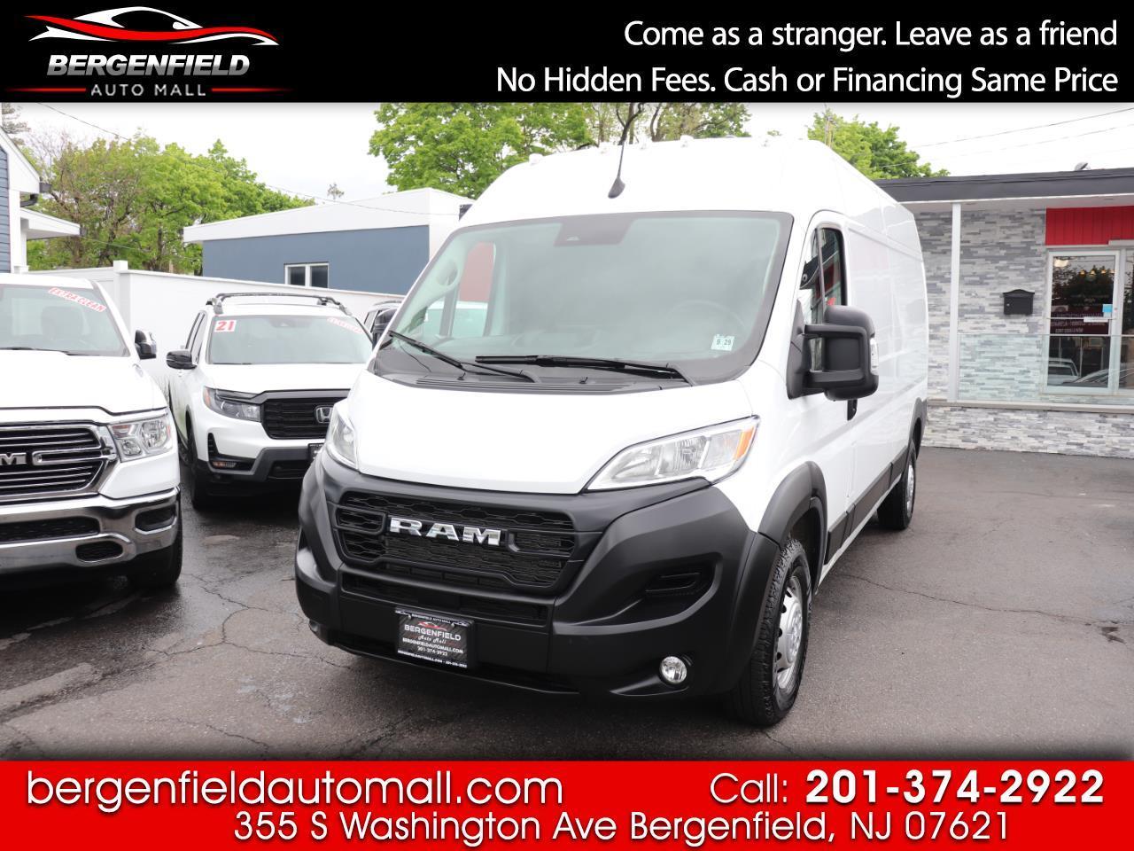 2025 RAM ProMaster Cargo Van Tradesman 2500 High Roof 159" WB w/Pass Seat