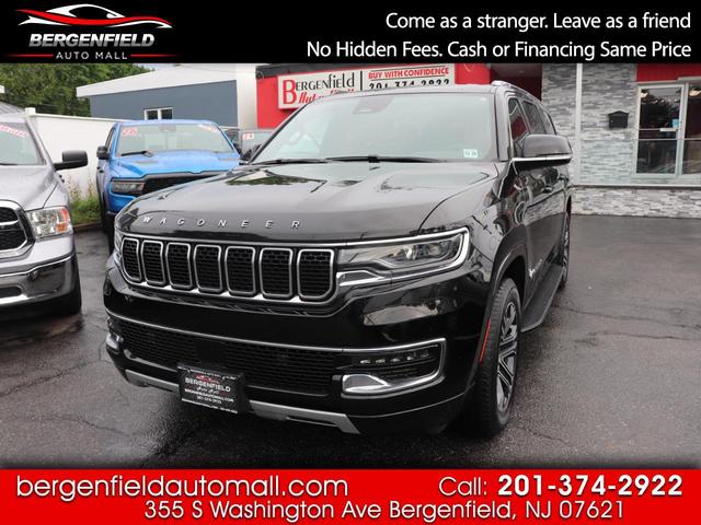 Black 2024 Jeep Wagoneer L SUV / Crossover Four-Wheel Drive Automatic