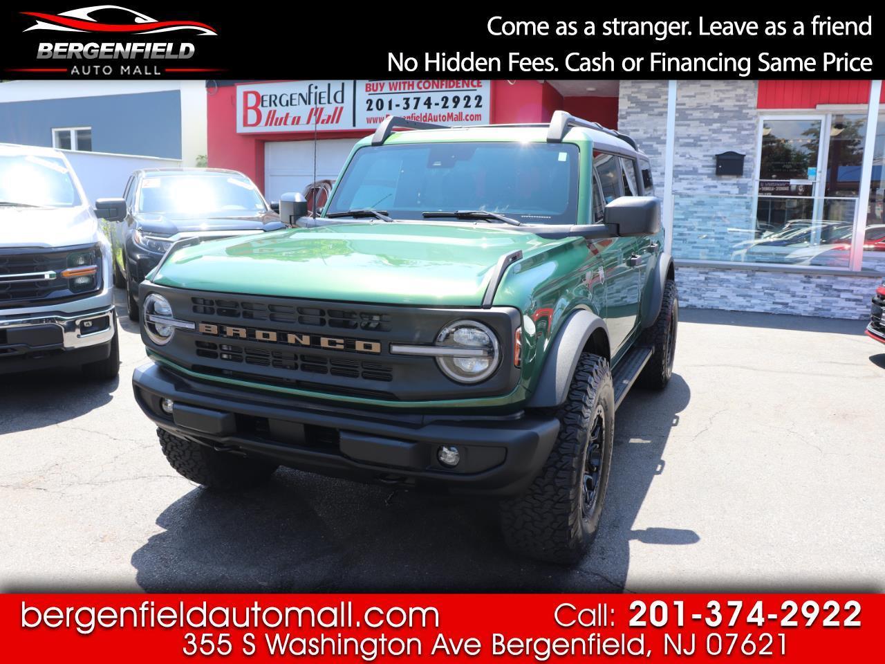 2022 Ford Bronco Black Diamond 4 Door 4x4