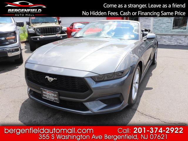 Gray 2026 Ford Mustang Convertible Rear-Wheel Drive Automatic