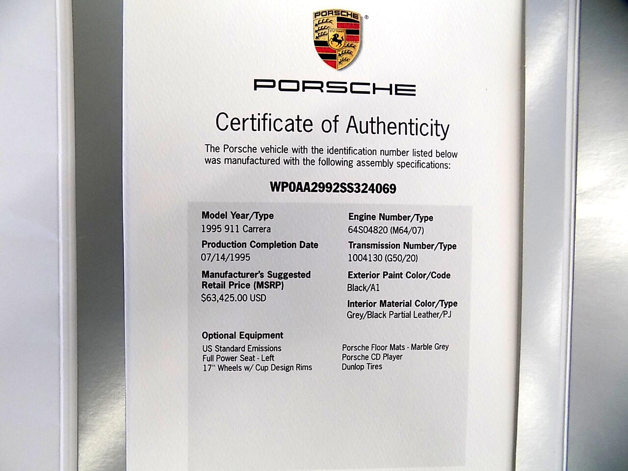 Porsche 911 engine number decoder australianpowen