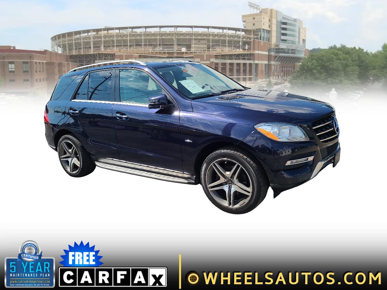 2012 Mercedes-Benz M-Class 4MATIC 4dr ML 350