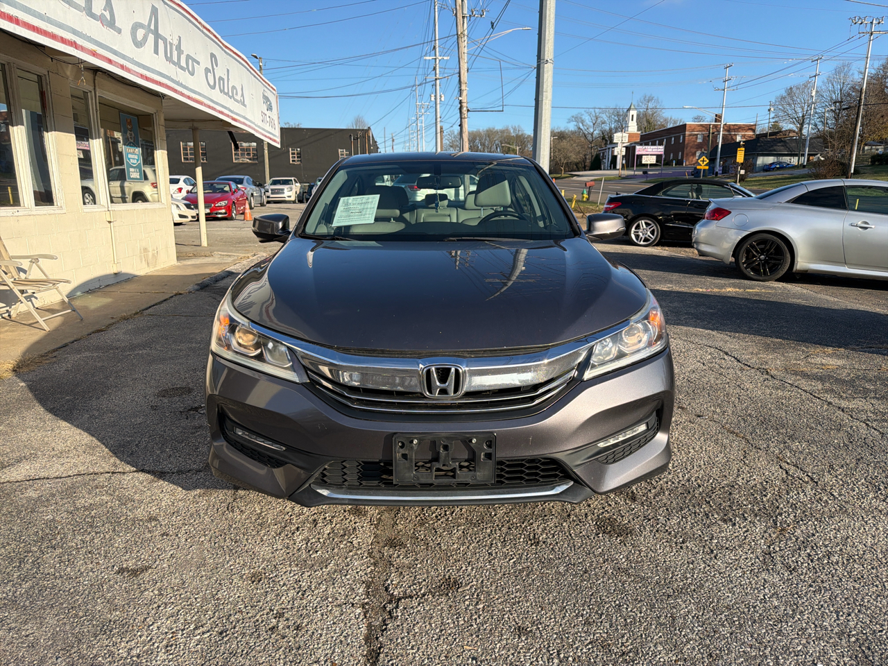 Honda Accord Sedan 4dr I4 CVT EX-L 2016