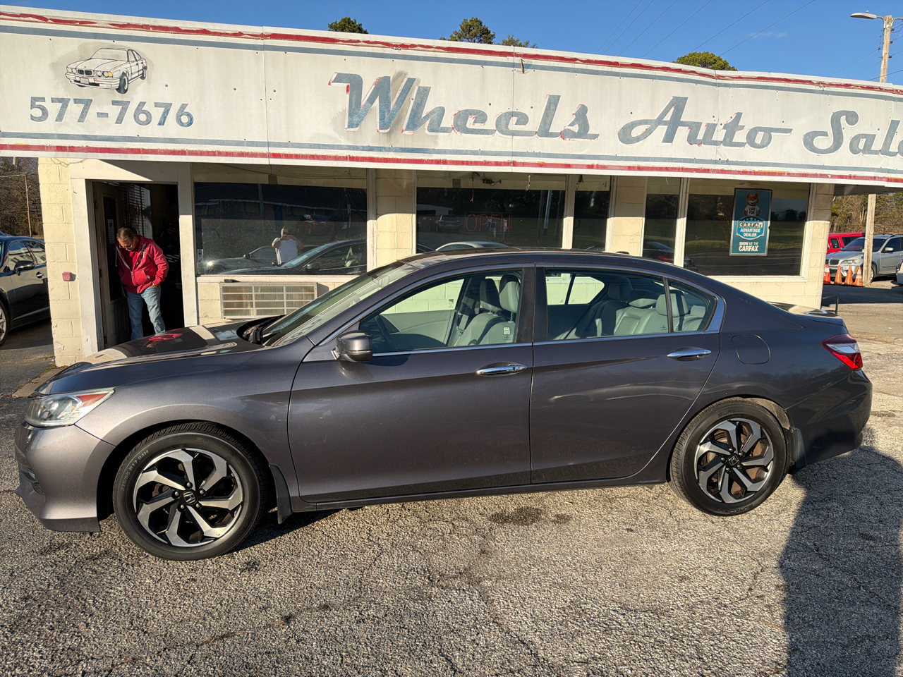 Honda Accord Sedan 4dr I4 CVT EX-L 2016