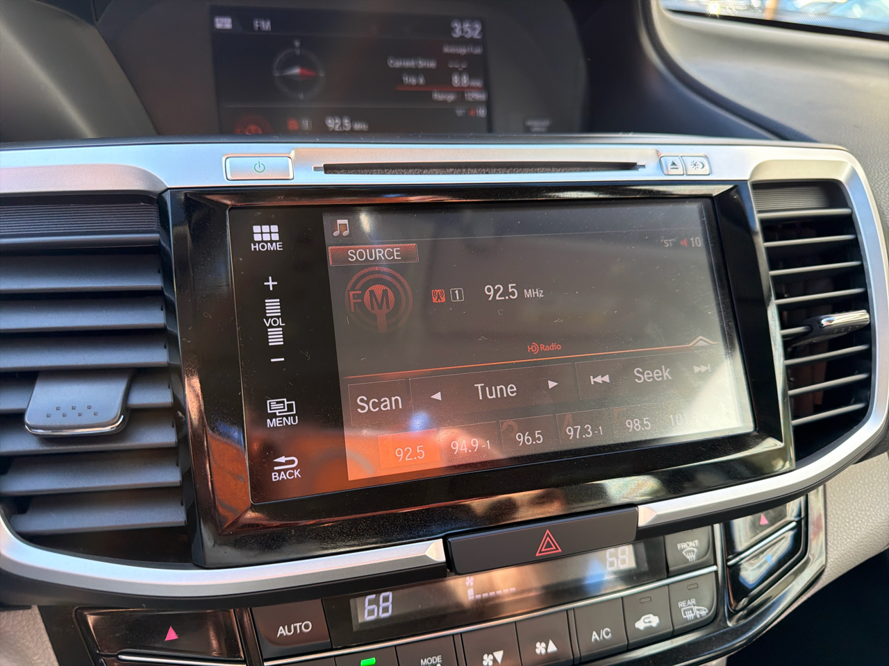 Honda Accord Sedan 4dr I4 CVT EX-L 2016