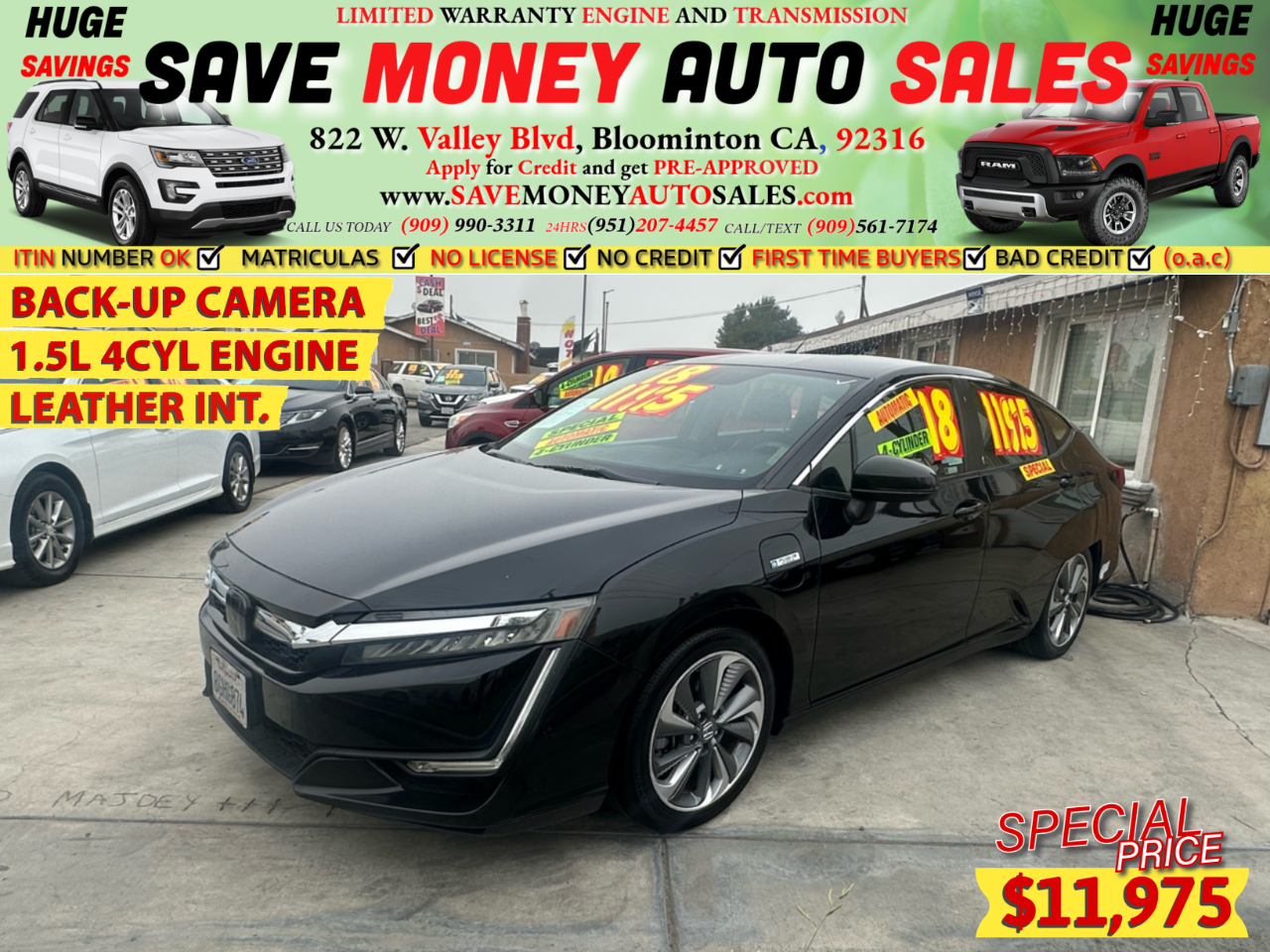Honda Clarity Plug-In Hybrid  2018